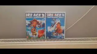 Ice Age 3 Dawn Of The Dinosaurs and Ice Age 4 Continental Drift (UK) DVD Unboxing