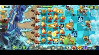 Game Play Plants Vs Zombies2 Frostbite Caves Day 29