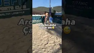Arda Güler Cenk Tosun’un oğluyla top oynadı😅 