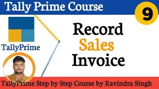 Record Sales Invoice in Tally Prime || TallyPrime Complete Course in Hindi