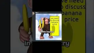 Discussing The Banana Prices...  #funny #meme #cursed