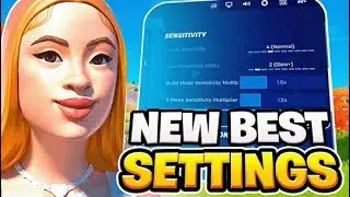The *BEST* Fortnite Settings To Use Chapter 6!! (Ps5 Controller)