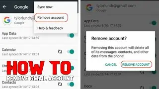 How to remove Gmail account from mobile phones? Gmail account ko mobile se kesy remove kre?