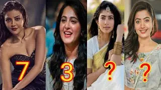 South Actresses Per Movie Fees | Nayanthara | Rashmika Mandanna | Sai Pallavi