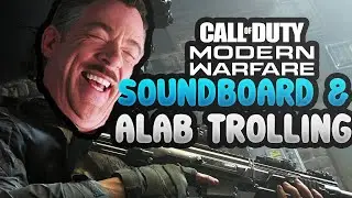 Will My Soundboard Antics Ever End??? ( Modern Warfare Funny Soundboard  Moments, Acting Like A Bot)