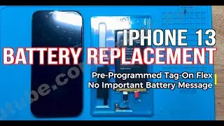 iPhone 13 Battery Replacement No Important Message No Programming