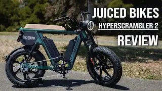 JUICED HYPERSCRAMBLER 2 REVIEW: This Insane E-Bike Has A 100 Mile Range & 35 MPH Top Speed!