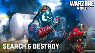 WARZONE MOBILE NEW UPDATE S&D MODE GAMEPLAY! 60FPS