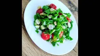 Салат с креветками и авокадо 🥑