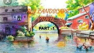 DRAWING A LANDSCAPE (PART -1)