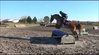 Cours de cross Mathilde & Faye / Elodie & Clif 17/12/21