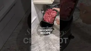 SUPER EASY CROCKPOT MEAL - Easy Weeknight Dinner