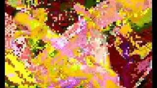 Pixelated Bathroom Scene - Databending 2 Videos Into 1