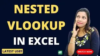 Stop Stop Stop Use Latest Vlookup Now!! | Nested Vlookup in Excel | Datachampp Hindi