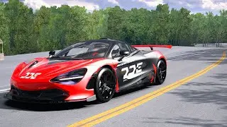 DDE McLaren 720 GTR 1300HP Cutting Up No Hesi - Assetto Corsa | Steering Wheel Gameplay