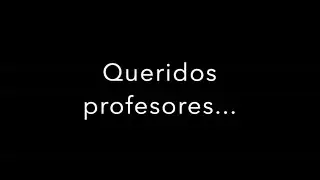 Agradecimientos de los alumnos SEK a sus profesores
