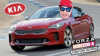 MOJA SPORTOWA KIA STINGER! *3 sekundy do setki* 🚗 Forza Horizon 4 *DLC Fortune Island*