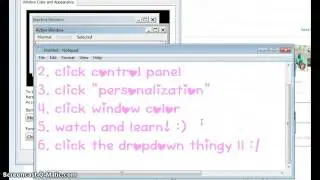 How to change your font color on notepad