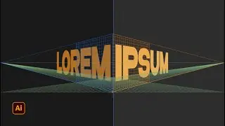 Perspektif Grid Tool | #tutorialadobeillustrator