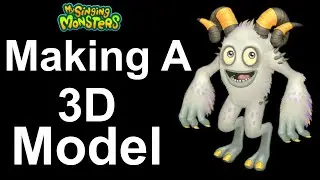 Making A 3D Model Of Tawkerr From My Singing Monsters [3D MSM 33 (S1)] | The Oven Guru