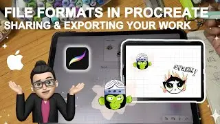 How To Export File With No Background In Procreate? How To Save, Share & Export Files In Procreate