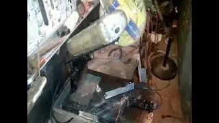 طريقة ابتكارمثبت الة قطع الحديد