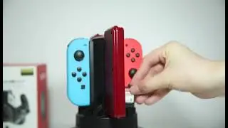 How does Nintendo switch Multi-function charging station work?