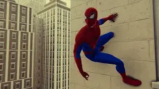 here's swinging with spider-man 90s suit n intro