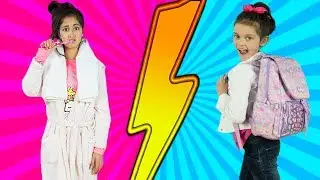 Morning Routine SIS vs SIS! School Morning
