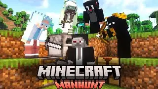SPEEDRUNNER VS 4 ŁOWCÓW (MINECRAFT MANHUNT)