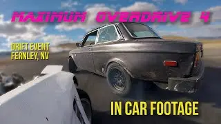 Maximum Overdrive 4 Drift Event | Close tandem runs in the homies 5.0 v8 swapped fc rx7 vert |