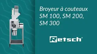 Broyeurs à couteaux SM 100, SM 200, SM 300, RETSCH®