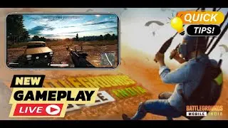 BATTLEGROUNDS MOBILE INDIA GAMEPLAY AND FIRST LOOK WITH TRICKS | INDIAN MAP ? 👍 DIRECT APK LINK
