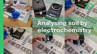 Analysing soil by electrochemistry - detecting redox active molecules