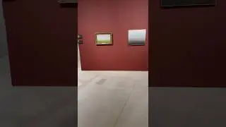 Куинджи🖼️🔥 явно ей не нравится😂Как называется картина? #выставка #гэс2 #картина