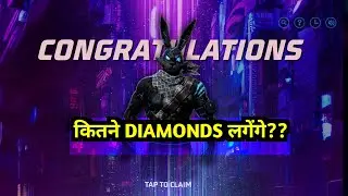 Free Fire Bunny Upgrade Me Kitna Diamond Lagega | Spin Neon Bunny Bundle FF Free Fire New Event