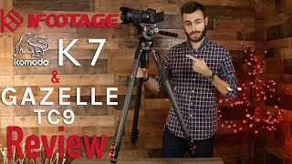 iFootage K7 Video Head & Gazelle TC9 Legs  Tripod Review