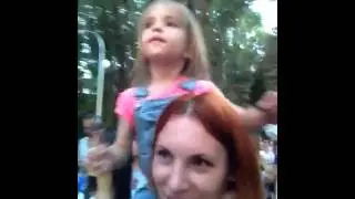 Cassie at Qarpa band concert 1