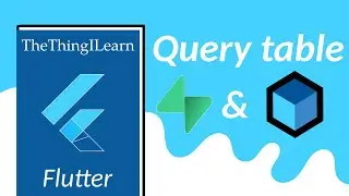 How to query a table from Supabase using Bloc | Flutter