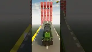 Trains vs Propane Wall  | Teardown #shorts