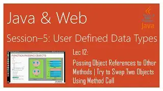 Passing Object References to Other Methods | Try to Swap Two Objects Using Method Call | Java