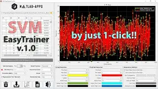 SVM EasyTrainer - v1.0: Machine Learning - Get Full Regression Analysis with Support Vector Machine