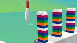 ASMR Slicing Game! Top Mobile Game! Relaxing sounds! Satisfying Video