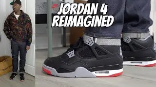 Styling The Air Jordan 4 Reimagined "BRED"