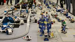 All LEGO Classic Space Sets on Display - 20 Years!