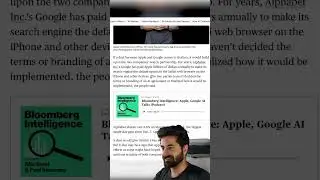Apple AI with Google . Apple updating their features with Ai