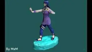 Zbrush 4r6 Turntable : hinata hyuga !