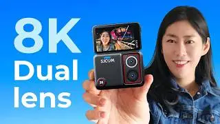 8K Dual Lens Action Camera: SJCAM SJ30 Full Review