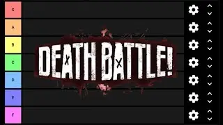 I Made A 600 Match-Up Death Battle Tier List Template For YOU!