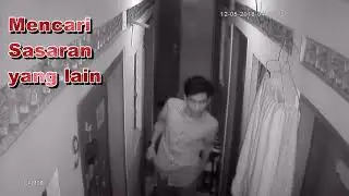 Maling Terekam CCTV